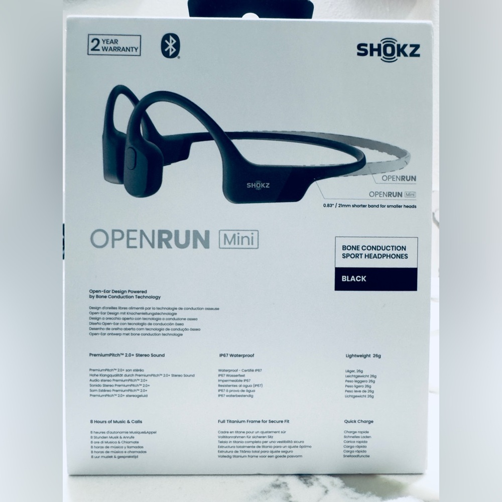Shokz OpenRun Wireless Headphones - Picture 4 of 6